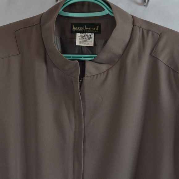 Harve Benard Long Coat SZ 18 - Picture 3 of 5